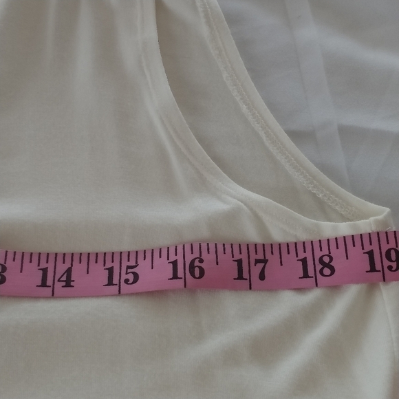 LOGO Layers by Lori Goldstein Sleeves Tunic Top with Accordion Pleated Trim L - Picture 9 of 12